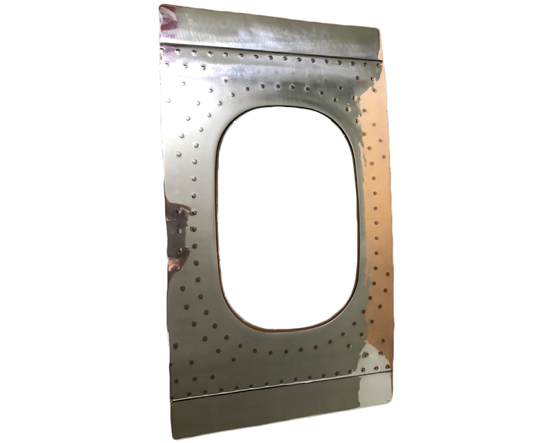 DC 10 Polished Window Cutout Exterior Face