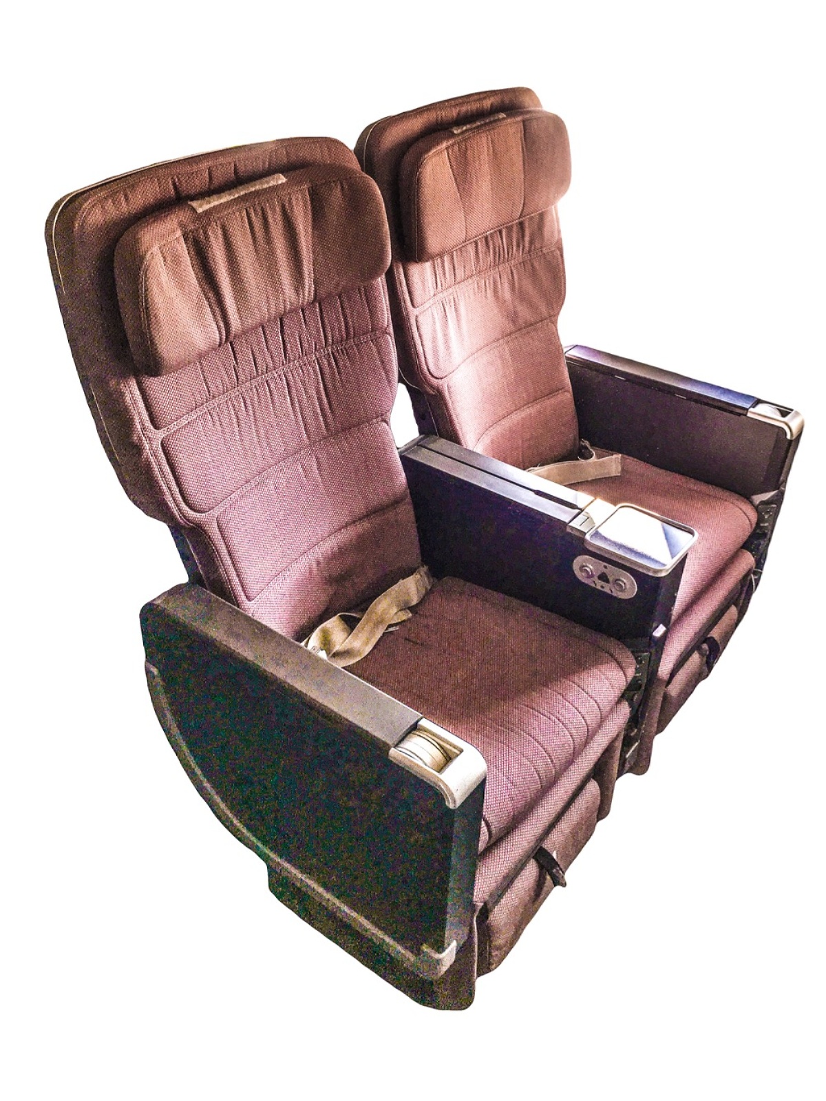 Qantas B747 400 Business Class Seats Front