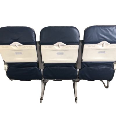 U.S.AirwaysA320BlueLeatherEconomyClassSeats Back